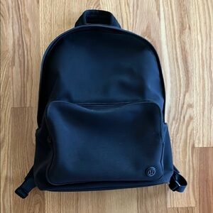 lululemon athletica Black Backpack Lululemon backpack everyday back pack bag